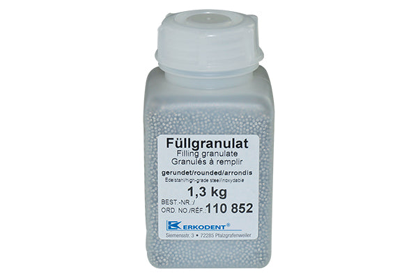 Filling granules rounded, high-grade steel (1.3 kg)