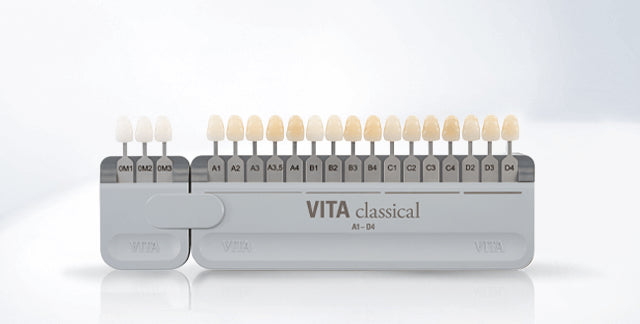 VITA classical A1-D4 shade guide with VITA Bleached Shades