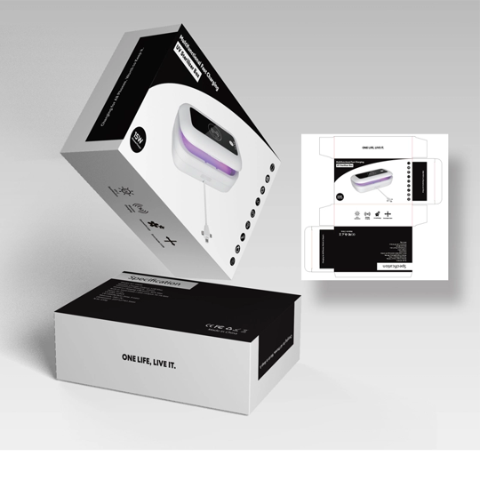 UV Sterilization Sanitizer Box with 9v Wireless Charging